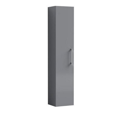 Nuie 300mm Tall Unit (1 Door),nuie Arno 1 Door Wall Hung Tall Storage Unit 300mm Wide - image 1
