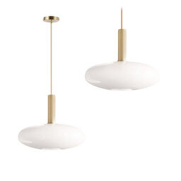 Ceiling Lamp Chandelier Toolight App668-1Cp Gold White