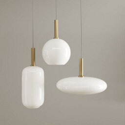 Ceiling Lamp Chandelier Toolight App668-1Cp Gold White - thumbnail 2