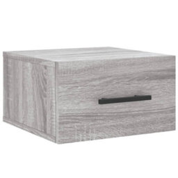Berkfield Wall-Mounted Bedside Cabinets 2 Pcs Grey Sonoma 35X35X20 Cm - thumbnail 5