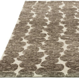 Brown Abstract Modern Easy To Clean Rug For Bedroom & Living Room-120Cm X 170Cm - thumbnail 3