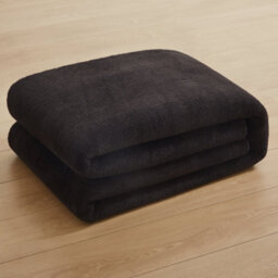Bedlooms Black Pashmina Rug 120X170Cm, Soft Thick Piles, Hypoallergenic Modern Area Rugs And Bedroom Rug - thumbnail 9