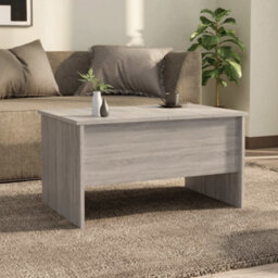 Vidaxl Coffee Table Grey Sonoma 80X50X42.5 Cm Engineered Wood - thumbnail 3