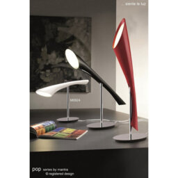 Luminosa Lighting Luminosa Pop Wall Lamp Switched 1 Light E27, Gloss Red/polished Chrome - thumbnail 8