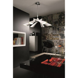 Luminosa Lighting Luminosa Pop Wall Lamp Switched 1 Light E27, Gloss Red/polished Chrome - thumbnail 7