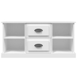 Berkfield Durable Tv Cabinet White 99.5X35.5X48 Cm Engineered Wood - thumbnail 6