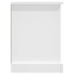 Berkfield Durable Tv Cabinet White 99.5X35.5X48 Cm Engineered Wood - thumbnail 7