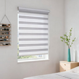 Garden Sanctuary Day And Night Zebra Roller Shade Blind For Windows 60 X 150Cm - thumbnail 1