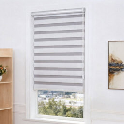 Garden Sanctuary Day And Night Zebra Roller Shade Blind For Windows 60 X 150Cm - thumbnail 2