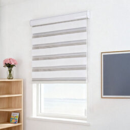 Garden Sanctuary Day And Night Zebra Roller Shade Blind For Windows 60 X 150Cm - thumbnail 3