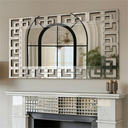 Artloge 120X70Cm Venetian Wall Mirror Decorative Frameless Beveled Edge Mirror, Vertical Or Horizontal Hanging - thumbnail 7