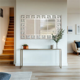 Artloge 120X70Cm Venetian Wall Mirror Decorative Frameless Beveled Edge Mirror, Vertical Or Horizontal Hanging - thumbnail 8