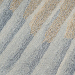 Beige Wool Luxurious Modern Handmade Optical/ (3D) Abstract Dining Room Bedroom And Living Room Rug -259Cm X 351Cm - thumbnail 5