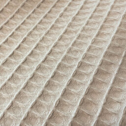 Allure Bath Fashions Hotel Waffle Throw Blanket - Taupe, 175 X 225Cm - thumbnail 5
