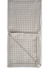 Allure Bath Fashions Hotel Waffle Throw Blanket - Taupe, 175 X 225Cm - thumbnail 4