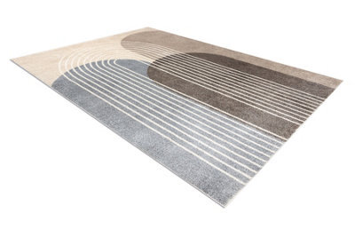 RugsX Carpet Fusion 0810 Beige Brown - Geometric, Modern, Abstract 200X290 Cm - image 1