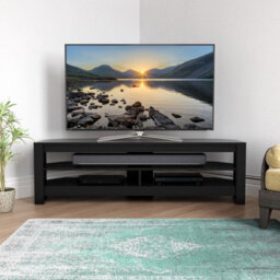 "Avf Calibre 1.4M Tv Stand, For Tvs Up To 65"" - Black Oak" - thumbnail 2