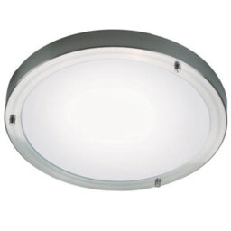 Nordlux Ancona Glass Ceiling Light Bathroom Safe Silver,mains - thumbnail 2