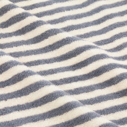 Yard Hebden Striped 100% Cotton Xl Bath Sheet, Mineral Blue, 100 X 180Cm - thumbnail 3