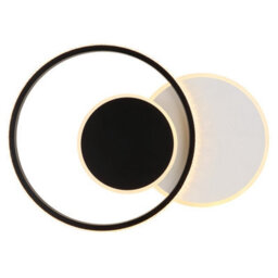 Luminosa Lighting Luminosa Perlix Integrated Led Semi Flush Ceiling Light White Matt 3X Led 3000K - thumbnail 3