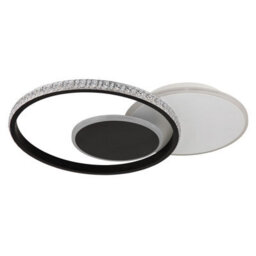 Luminosa Lighting Luminosa Perlix Integrated Led Semi Flush Ceiling Light White Matt 3X Led 3000K - thumbnail 2
