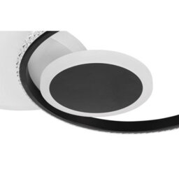 Luminosa Lighting Luminosa Perlix Integrated Led Semi Flush Ceiling Light White Matt 3X Led 3000K - thumbnail 5