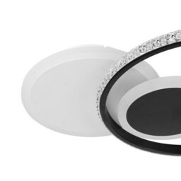 Luminosa Lighting Luminosa Perlix Integrated Led Semi Flush Ceiling Light White Matt 3X Led 3000K - thumbnail 4
