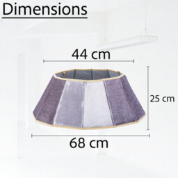 Shatchi 26.8Inch Christmas Tree Skirt Foldable Velvet Tree Stand Base Cover For Tree Decorations - thumbnail 4