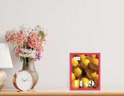 11X9 Bright Pink Picture Frame (27.9 X 22.9Cm) Poster, Photo, Artwork, Gallery Wall Or Print - thumbnail 2