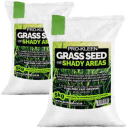 Pro-Kleen Grass Seed For Shady Areas2 X 5Kg Covers 600M2 Fast Growing Hard Wearing For New Lawns, Overseeding And Patch Repair - thumbnail 1