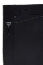 Orsina Bria Wall Mirror, Black, Natural, Glass, Wood - thumbnail 6