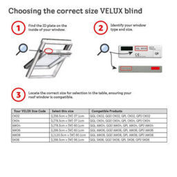 Velux Original (Dkl) Light Beige Blackout Roller Blind For Velux Roof Window Sk06 With White Side Rails - thumbnail 2