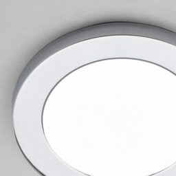 Litecraft Chrome Magnetic Bezel For 12W Darly Bathroom Flush Ceiling Light - thumbnail 4