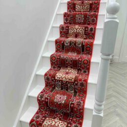 Abstract Stair Runner - Soft & Durable Carpet Runner For Stairs & Staircases, Multiple Lengths - thumbnail 5