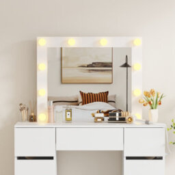 Westwood Dressing Table Large Vanity Desk Led Mirror 7 Drawers Charging Station - thumbnail 5