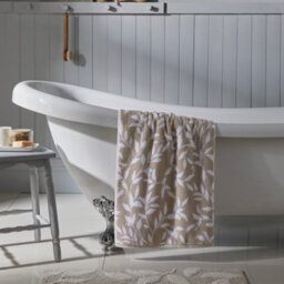 Dreams & Drapes Sandringham 100% Cotton Natural Jacquard Towel - thumbnail 2