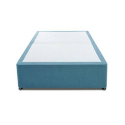 Divan Base Direct Crystal Contemporary Fabric Bed Base Only 4Ft Small Double- Pavia Dove - thumbnail 3