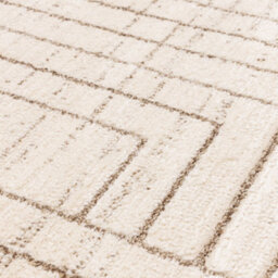 The Rug Edit Oslo Os07 Maze Brown Area Rug - 200X275Cm - thumbnail 7