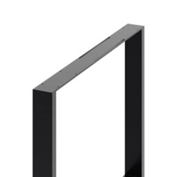 Garden Sanctuary 2 Pcs H Frame Design Sleek Balck Iron Furniture Legs For Table & Desks Support H 71Cm - thumbnail 5