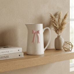 Garden Greatness Maison Peony Blush Bow Jug Vase