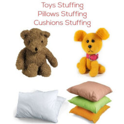 ARLinens Polyester Filling Hollowfiber Stuffing Pure Virgin Craft Filling For Toys, Teddy Bear, Cushions, Pillows Soft Stuffing (500 Gram) - thumbnail 2