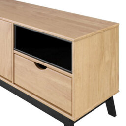 Tv Unit Large Widescreen Video Media Entertainment Stand - thumbnail 3