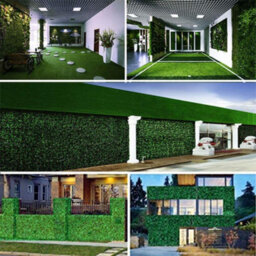 2 Artificial Grass Door Background Walls, Artificial Plants, Green Wall, Milan, 60 X 40 Cm - thumbnail 3