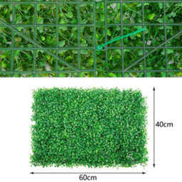 2 Artificial Grass Door Background Walls, Artificial Plants, Green Wall, Milan, 60 X 40 Cm - thumbnail 2