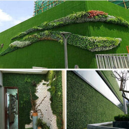 2 Artificial Grass Door Background Walls, Artificial Plants, Green Wall, Milan, 60 X 40 Cm - thumbnail 6