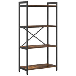 Berkfield Bookcase Smoked Oak 60 X 30 X 118 Cm Engineered Wood - thumbnail 2