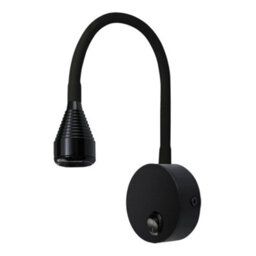 CGC Lighting Stone - Cgc Led Black Flexible Wall Light Bedside Table Reading Light - thumbnail 2
