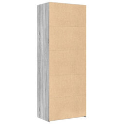 Berkfield Highboard Grey Sonoma 70X42.5X185 Cm Engineered Wood - thumbnail 6