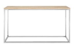 Premier Housewares Interiors By Premier Oak Wood Console Table - thumbnail 1