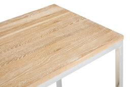 Premier Housewares Interiors By Premier Oak Wood Console Table - thumbnail 3
